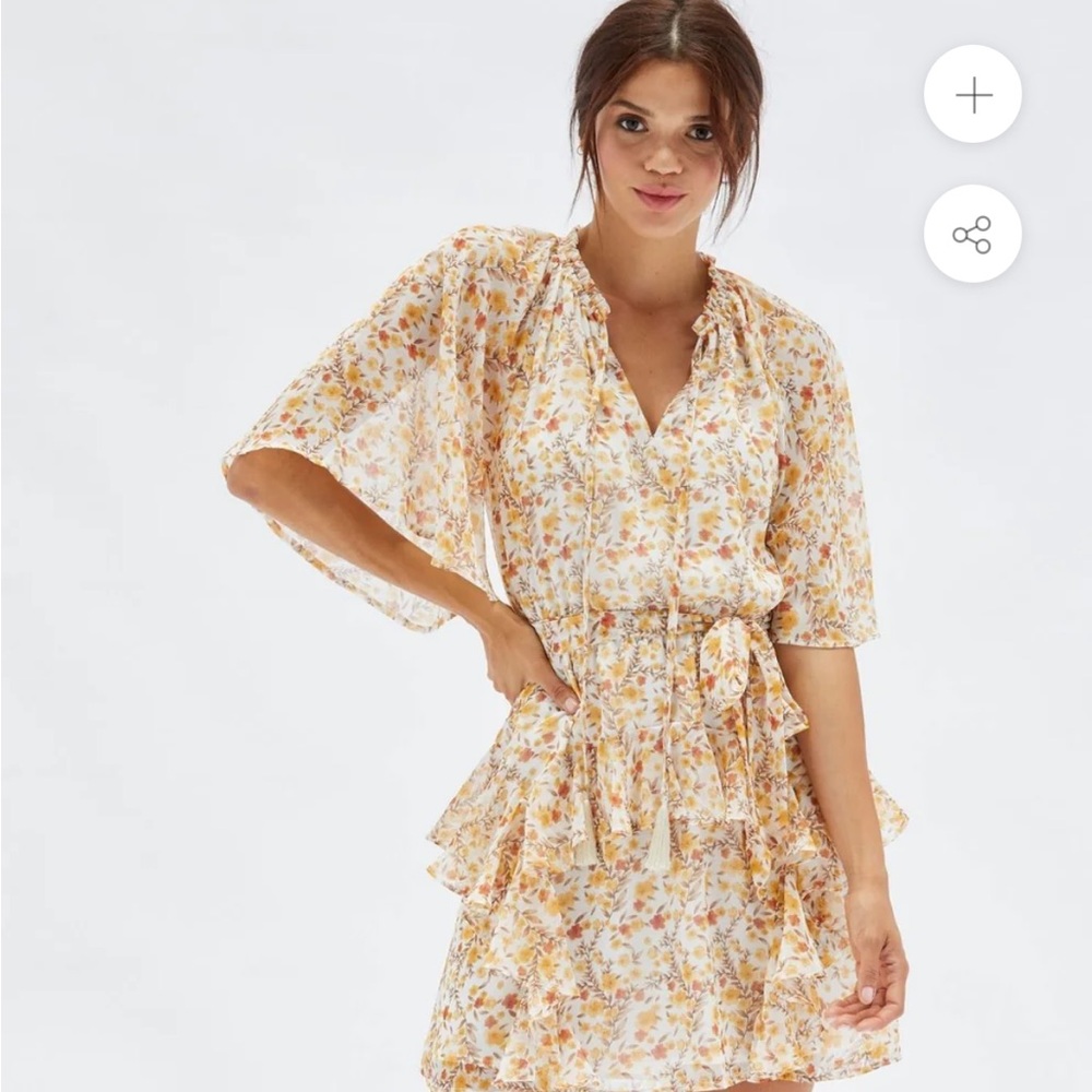 MINK PINK - ESTA RAGLAN SLEEVE MINIDRESS